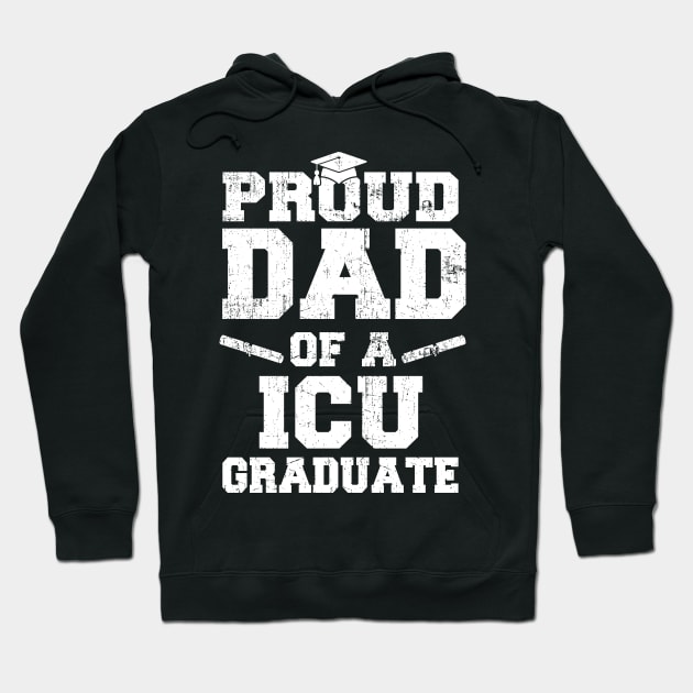 Mens Premature Newborn Nurse Gift Proud Dad ICU Graduate Hoodie by Schied Tungu 